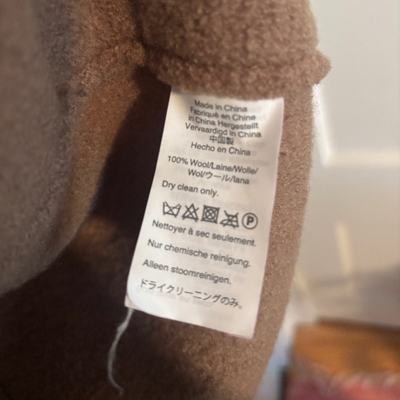 J Crew 100% Wool Camel Coat - Picture 4 of 6